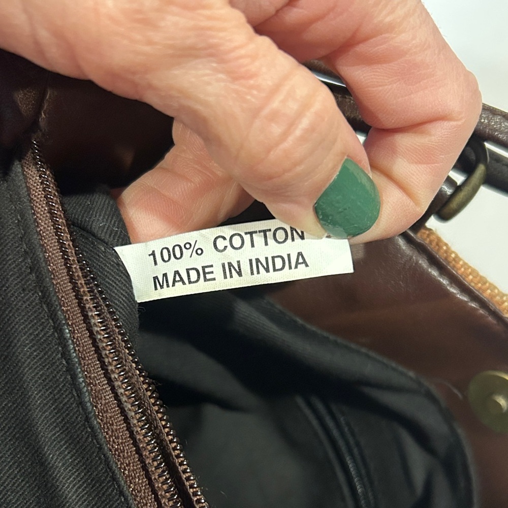 Legacy Geometric Pattern Mini Bag - Brown, Orange… - image 8